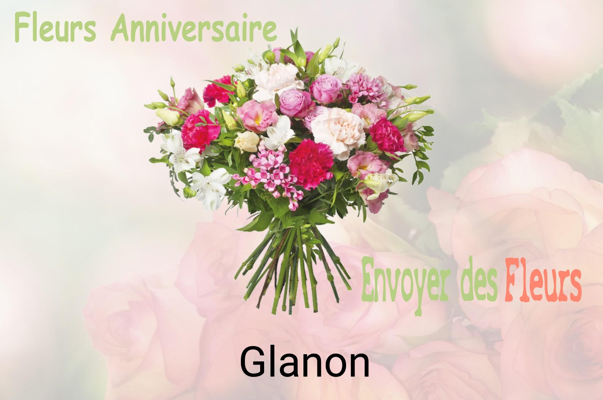 Bouquet de fleurs d’anniversaire livré à Glanon